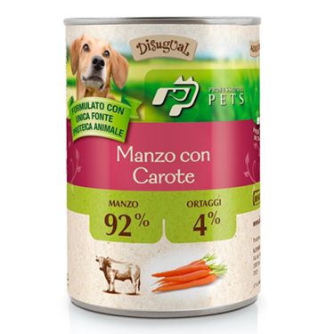 Professional Pets Dog MonoProtein Formula Πατέ Μοσχάρι με Καρότα 400gr