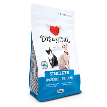 Disugual Cat Sterilized White Fish