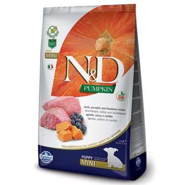 N&D Grain Free Pumpkin Lamb & Blueberry Puppy Mini