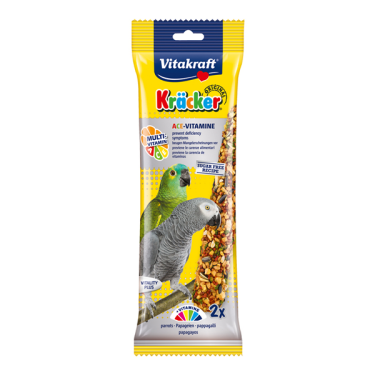 Vitakraft Kracker Duo Ace Vitamine για Μεγάλους Παπαγάλους Onesize
