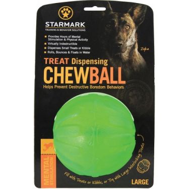Starmark Treat Dispensing Chew Ball