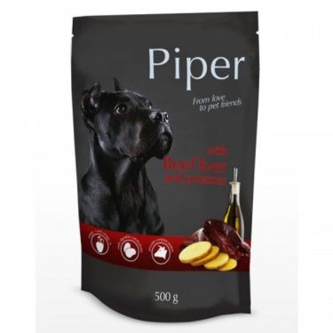 Piper Φακελάκι Σκύλου Συκώτι,Βοδινό & Πατάτα