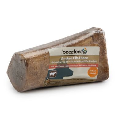 Beeztees Κόκκαλο Καπνιστό Γεμιστό με Κρέας 8-12cm