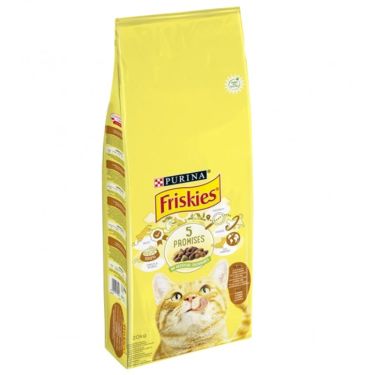 Friskies Adult Κοτόπουλο Γαλοπούλα και Ελιές