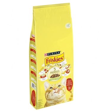 Friskies Adult Βοδινό Κοτόπουλο και Λαχανικά