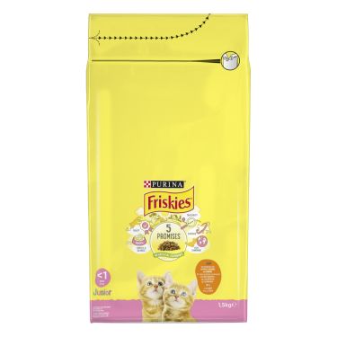 Friskies Junior Κοτόπουλο Γάλα & Πρόσθετα Λαχανικά