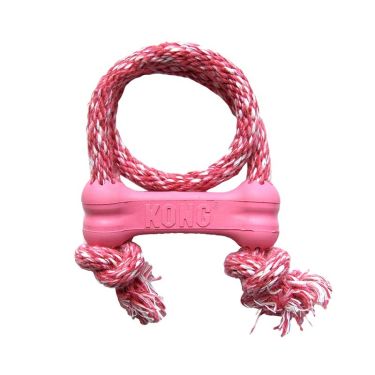 Kong Puppy Goodie Bone με Σκοινί 