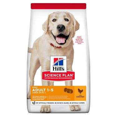 Hill's Science Plan Adult Light Large Breed Με Κοτόπουλο