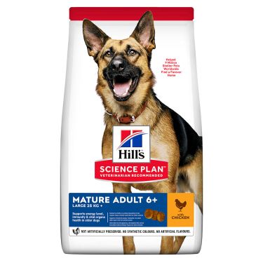 Hill's Science Plan Mature Adult 6+ Large Breed με Κοτόπουλο