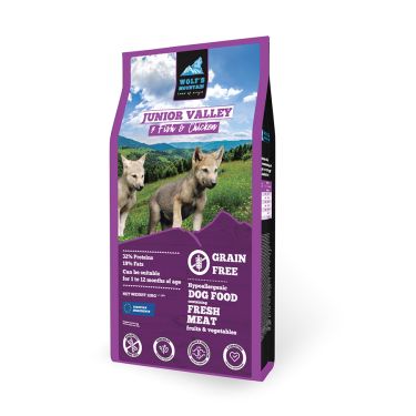 Wolf's Mountain Dog Junior Valley Grain Free
