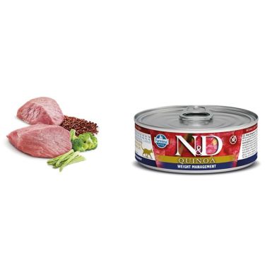 N&D Cat Quinoa Weight Management Αρνί Wet Food