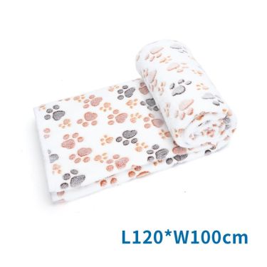 Nobleza Paw Flannel Blanket 120 x 100 cm