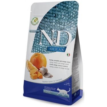 N&D Ocean Pumpkin Grain Free Herring & Orange Adult Cat