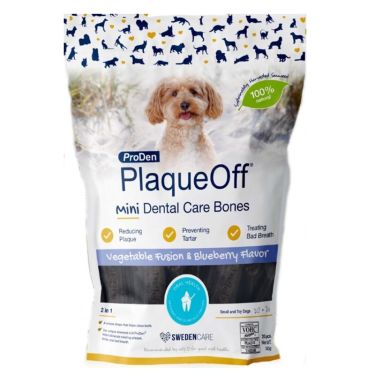 Proden Plaque Off Mini Dental Bones Με Blueberry