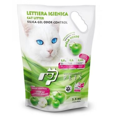 Professional Pets Silica Gel Litter με Πράσινο Μήλο