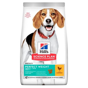 Hill's Science Plan Adult Perfect Weight Medium με Κοτόπουλο