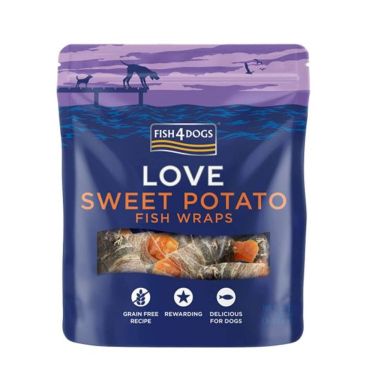 Fish4Dogs Love Sweet Potato Wraps 100gr
