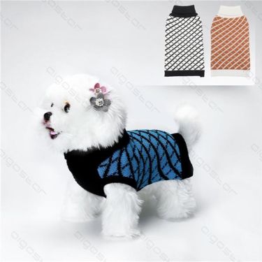 Nobleza Dog Πουλόβερ Πλεκτό με ζιβάγκο Ριγέ